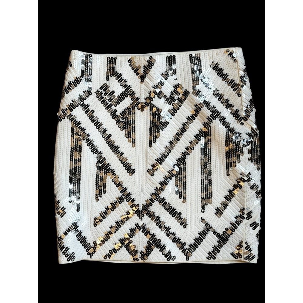 NEW Express Sequin Mini Skirt Size XS Extra Small